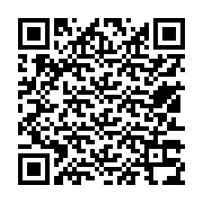 QR kód a telefonszámhoz +13513334877