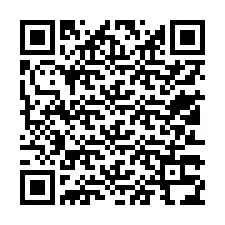 QR-koodi puhelinnumerolle +13513334879