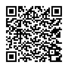 Codice QR per il numero di telefono +13522000342