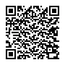 Código QR para número de teléfono +13602030426