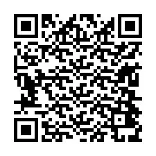 QR-Code für Telefonnummer +13604439275