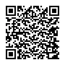 QR kód a telefonszámhoz +13604502256