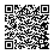 QR-koodi puhelinnumerolle +13604743296