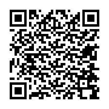 QR Code สำหรับหมายเลขโทรศัพท์ +13604798987