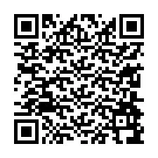 QR kód a telefonszámhoz +13604996758