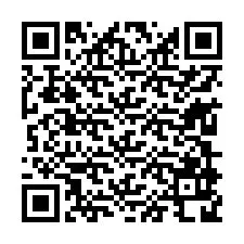 QR код за телефонен номер +13609928765