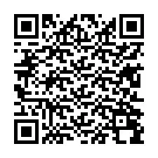 Kode QR untuk nomor Telepon +13612098672