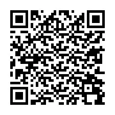 Código QR para número de teléfono +13612098718