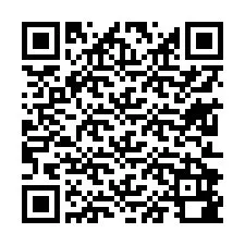 Codice QR per il numero di telefono +13612980229