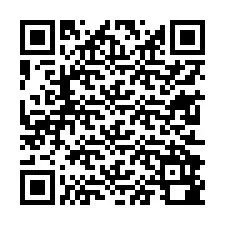 QR Code สำหรับหมายเลขโทรศัพท์ +13612980698