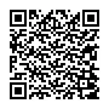 QR kód a telefonszámhoz +13614007030