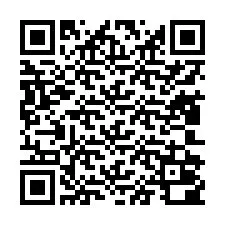 QR-code voor telefoonnummer +13802000006