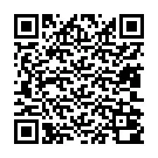 QR Code pour le numéro de téléphone +13802000007