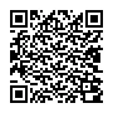 QR-код для номера телефона +13802000036