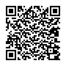 QR Code pour le numéro de téléphone +13802000043