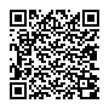 QR Code pour le numéro de téléphone +13802000046