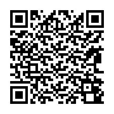 QR kód a telefonszámhoz +13862040441