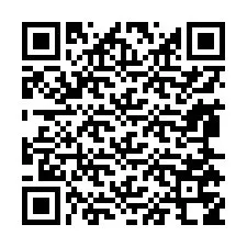 QR kód a telefonszámhoz +13865758385