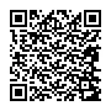 Código QR para número de telefone +13866283663