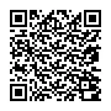 QR-code voor telefoonnummer +13872000618