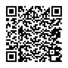 QR kód a telefonszámhoz +13872000877