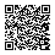 Codice QR per il numero di telefono +13872000892