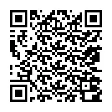 Codice QR per il numero di telefono +13872000899