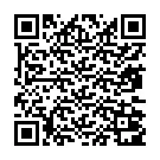 Código QR para número de teléfono +13872001006