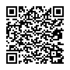 QR-koodi puhelinnumerolle +13872001203