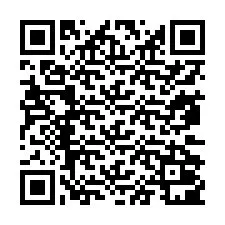 Kode QR untuk nomor Telepon +13872001218