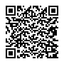 Kode QR untuk nomor Telepon +13872001232