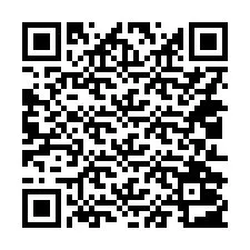 电话号码二维码 +14012003772