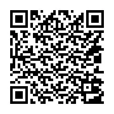 QR код за телефонен номер +14012003804