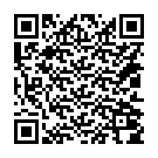 QR-Code für Telefonnummer +14012004311