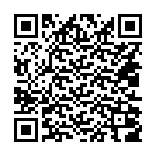 QR-код для номера телефона +14012006093