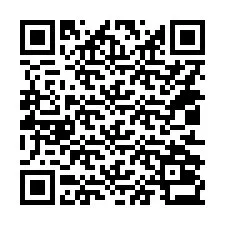 QR код за телефонен номер +14012033380