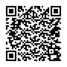 QR-код для номера телефона +14012092097