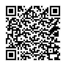 Kode QR untuk nomor Telepon +14012138079