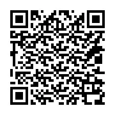 Código QR para número de telefone +14012138081