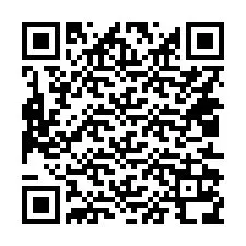 QR код за телефонен номер +14012138082