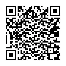 Código QR para número de teléfono +14012138083