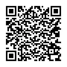 QR-код для номера телефона +14012138702