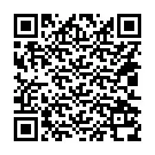 Kode QR untuk nomor Telepon +14012138720