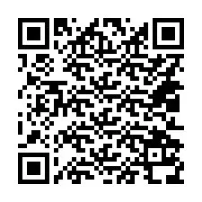 QR-koodi puhelinnumerolle +14012138727