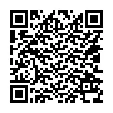 Kode QR untuk nomor Telepon +14012138728