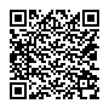QR kód a telefonszámhoz +14012138729
