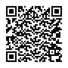 QR-koodi puhelinnumerolle +14012138730