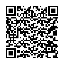 QR код за телефонен номер +14012138731