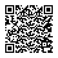 QR kód a telefonszámhoz +14012138742