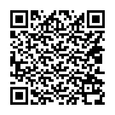 QR-код для номера телефона +14012138752